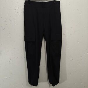 Athleta Womens Size 4 Chelsea‎ Utility Joggers Black Cargo Athleisure Gorpcore